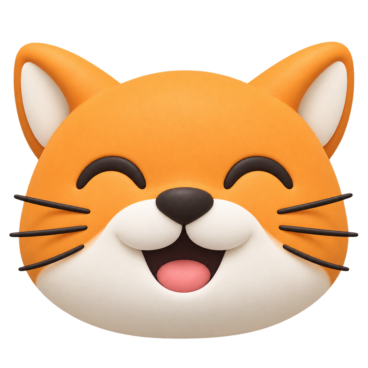 A friendly orange cat, with a curious spirit.